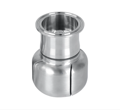 Spray ball rotativo de alta performance série DJ-QX-XZ em aço inox 316L para limpeza técnica de tanques e reatores