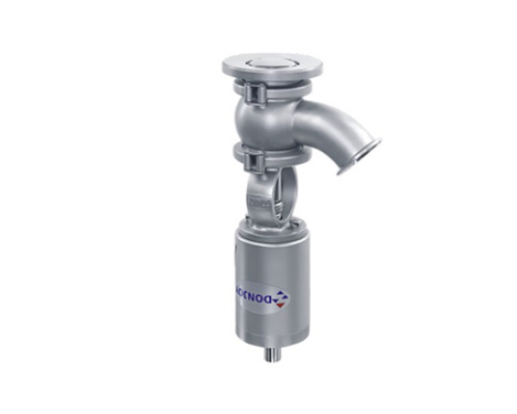 Válvula de Fundo de Tanque Sanitária Inox 316L – Série Descarga Total - Imagem 2