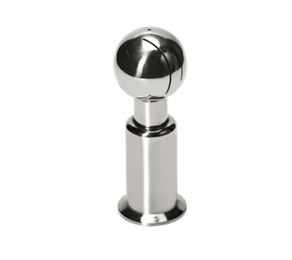 Spray ball rotativo em aço inox 316L para limpeza automatizada CIP de tanques e reatores industriais