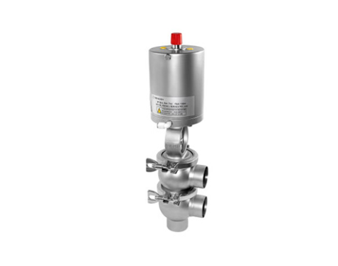 Válvula de Desvio de Assento Único Pneumática Inox 316L – Série Sanitária - Imagem 2