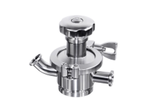 Válvula de Fundo de Tanque de Diafragma Radial Inox 316L – Série Asséptica - Imagem 3