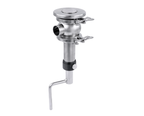 Válvula de Fundo de Tanque Sanitária Inox 316L – Série Descarga Total - Imagem 3