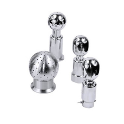 Spray ball fixo em aço inox 316L para sistema de limpeza CIP sanitário de tanques e reservatórios