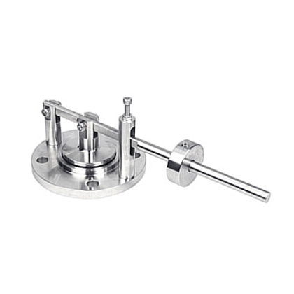 Válvula de escape e alívio de pressão com acionamento por alavanca manual, fabricada em aço inox para sistemas industriais e compressores