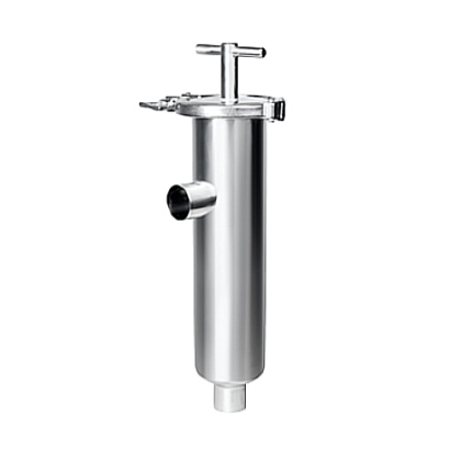 Filtro reto e filtro tipo Y em aço inox para proteção de linhas de produção e equipamentos sanitários