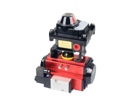Atuador Pneumático Rotativo Horizontal – Série Red Power - Imagem 4