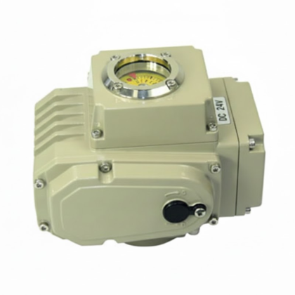 Atuador elétrico rotativo para automação de válvulas de esfera e borboleta, com controle de movimento industrial preciso