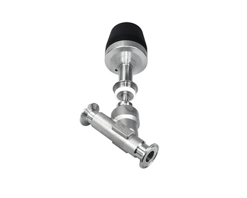 Válvula de Sede Inclinada Pneumática Inox 316L - Imagem 2