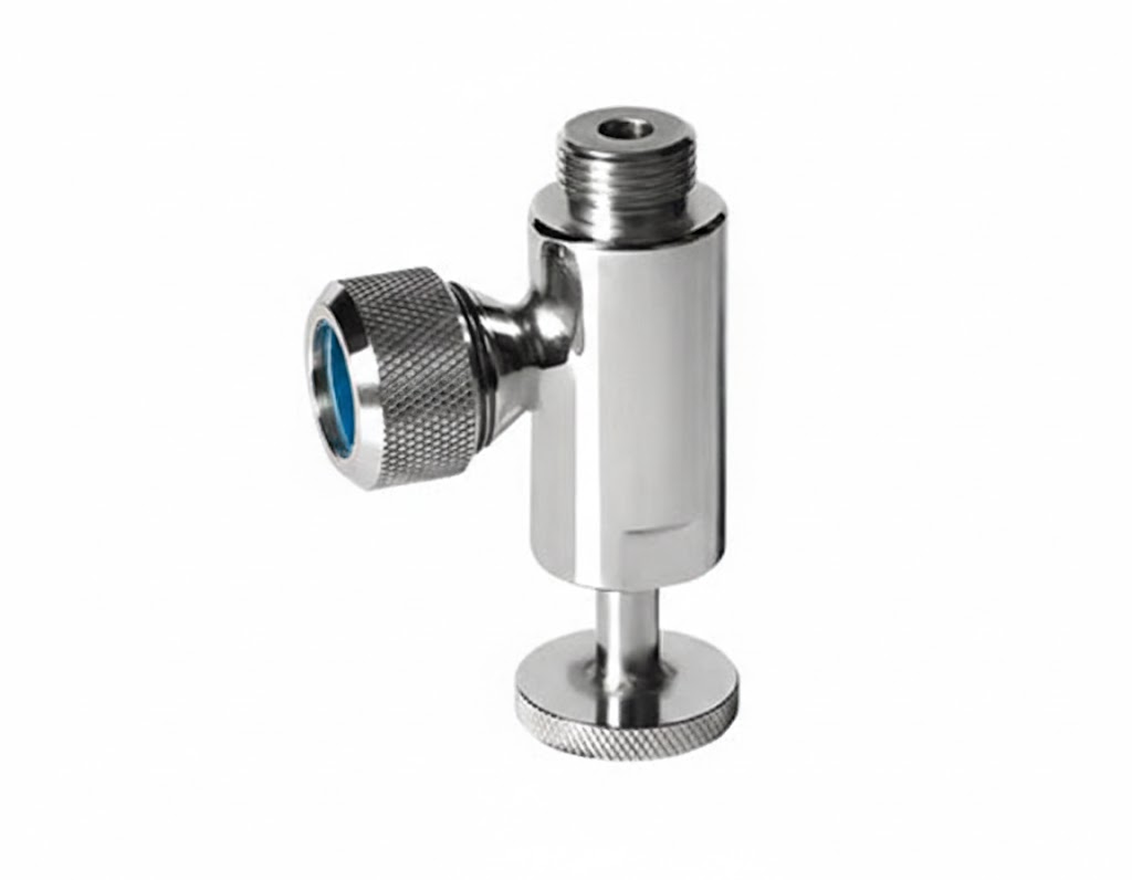 Válvula para Visor de Nível e Amostragem Sanitária Inox - Imagem 3