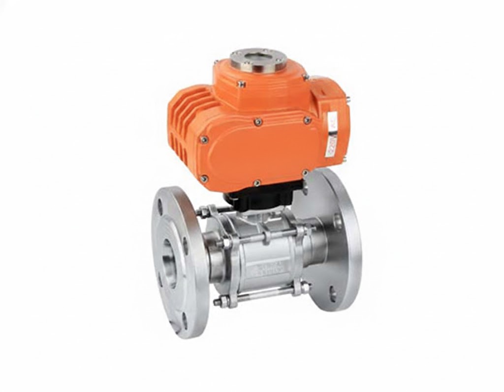 Atuador elétrico industrial à prova de explosão série PX-EXA, 220V, com proteção IP67 e controle inteligente 4-20mA para automação de válvulas