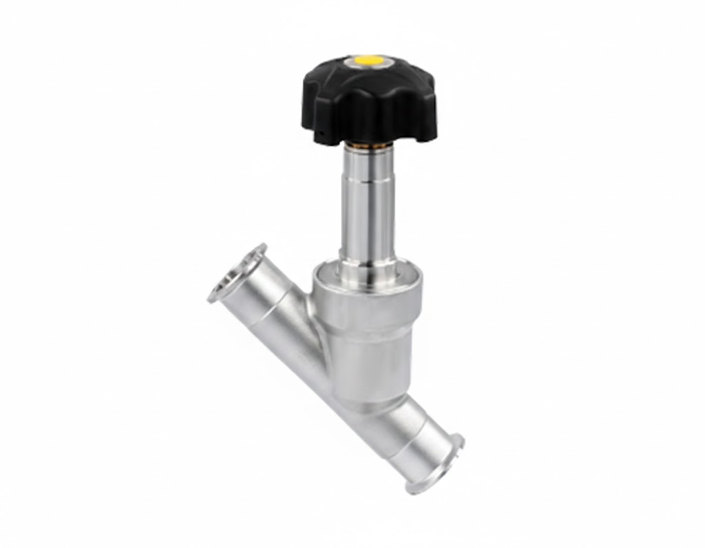 Válvula de Sede Inclinada Manual em Inox 316L - Imagem 4